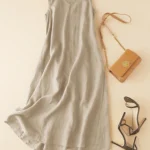 Sleeveless Cotton Summer Dress — Image 2
