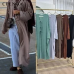 Modest Black Cardigan for Ramadan