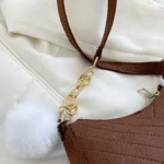 Small Felt Shoulder Bag — Image 6