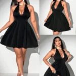 V-Neck Spring and Summer Dress — Image 2