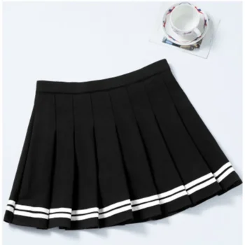 Girls' Vintage Summer Short Pleated Skirt