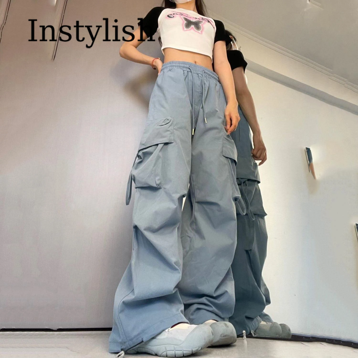 Vintage Summer Cargo Pants
