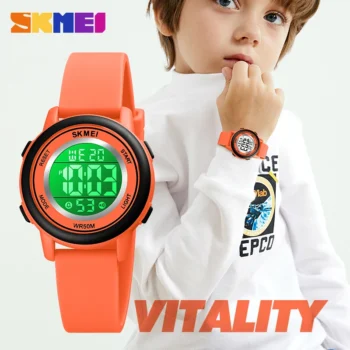 ساعة مقاومة للماء رياضية للفتيات