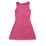 Round Neck A-Line Knit Dress — Image 5