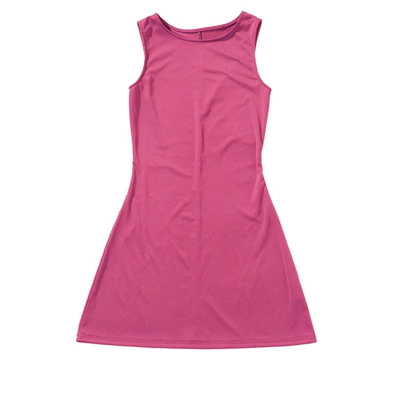 Round Neck A-Line Knit Dress