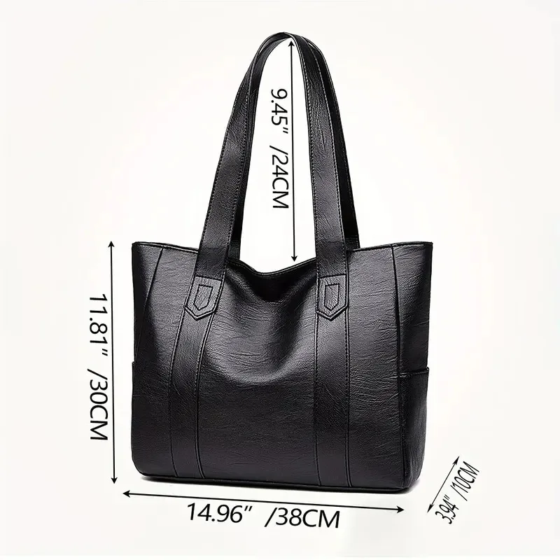 Vintage Large-Capacity Canvas Shoulder Bag
