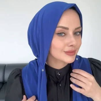 حجاب جاهز بمشبك وتغطية كاملة