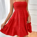 Mini Dress with Straps — Image 5