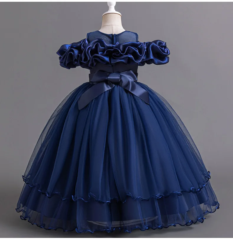 Girls' Elegant Long Dress — Image 20