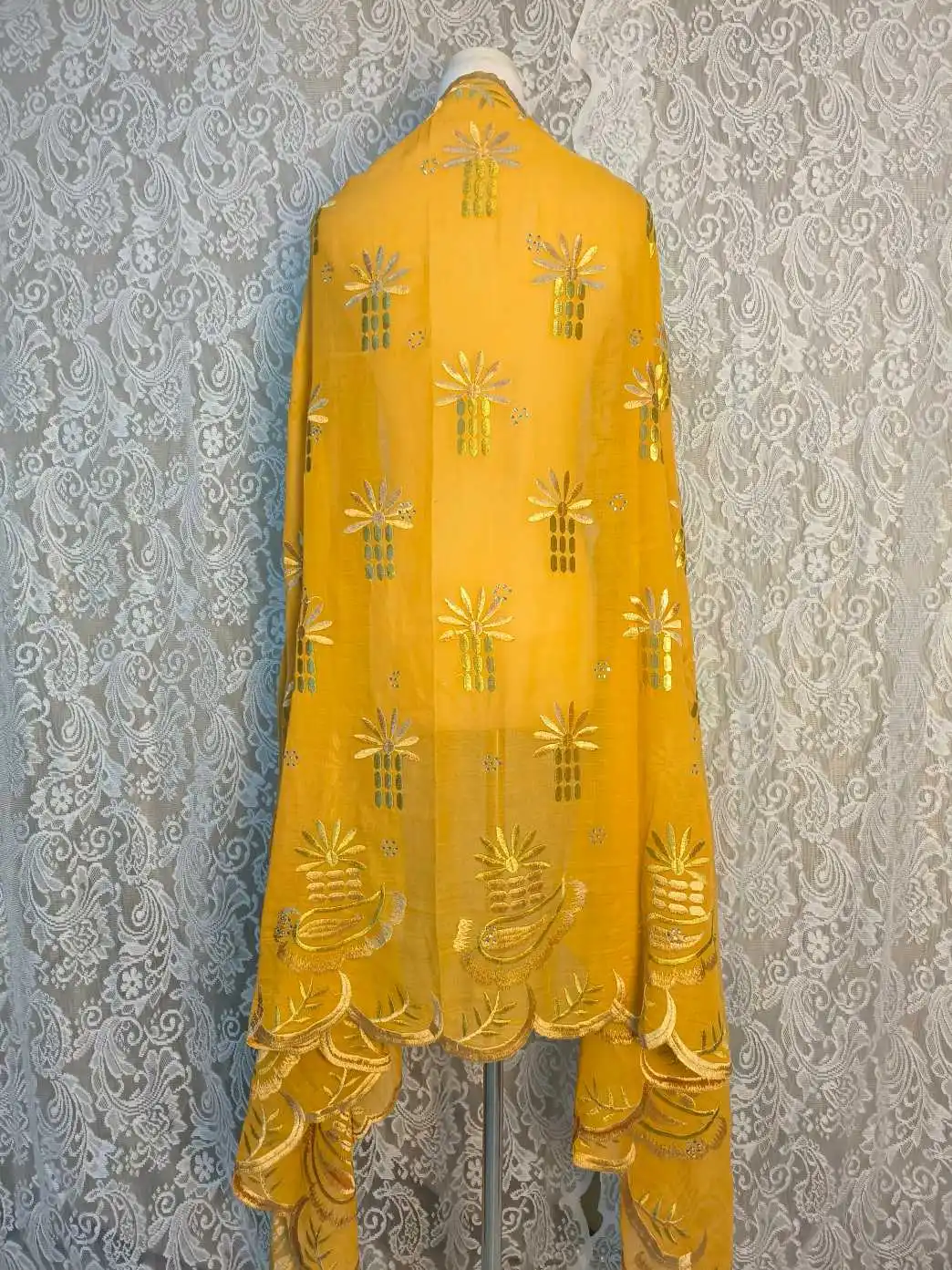طرحة مطرّزة طويلة — صورة تفصيلية 5