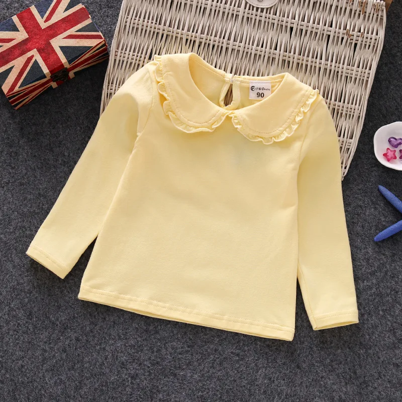 Girls' Lace Cotton Top