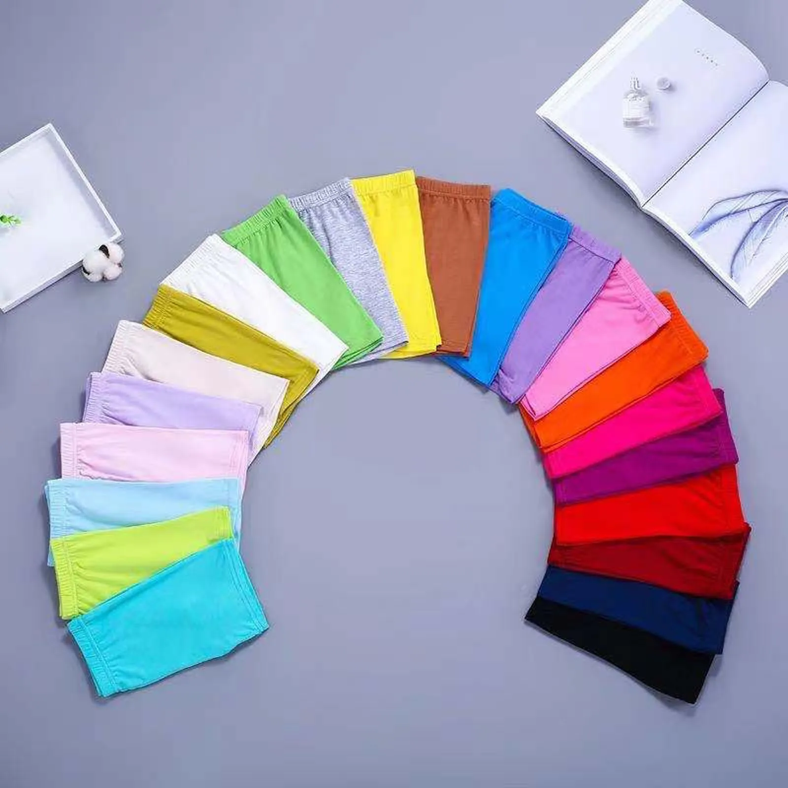 Girls' Solid Leggings