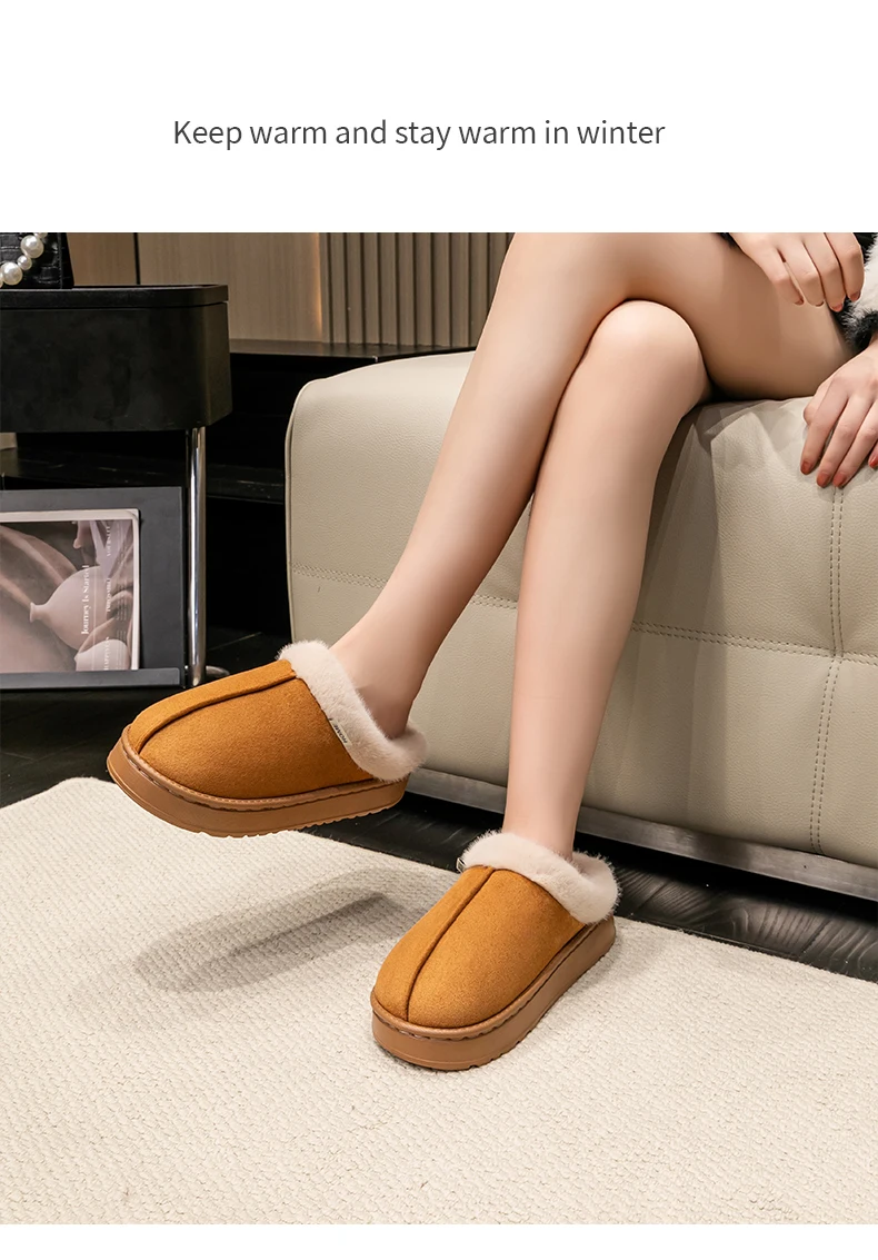 Soft Fur Slippers for Autumn and Winter — Image 18