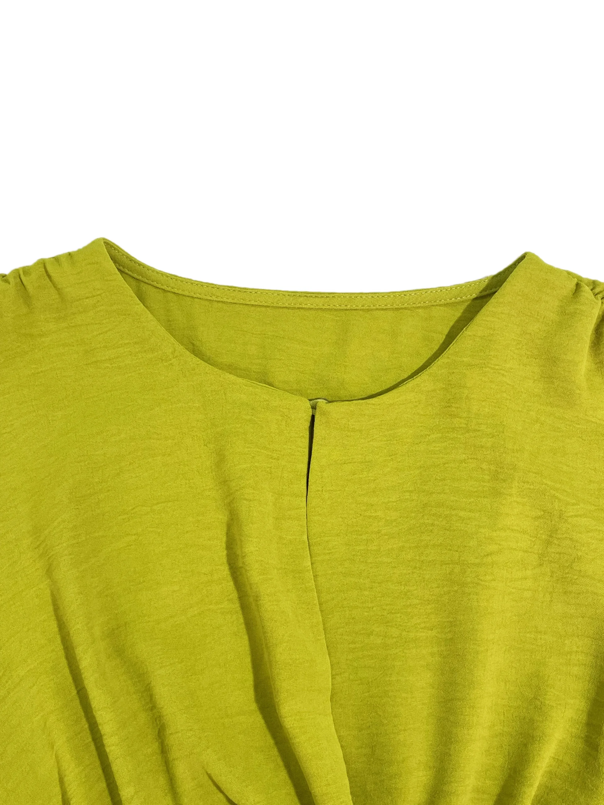 Solid Sleeveless A-Line Dress