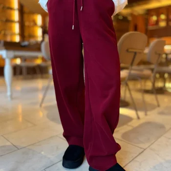 بنطال مستقيم خريفي