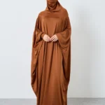Long Sleeve Prayer Abaya with Hood — Image 5