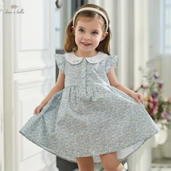 Girls' Cotton Summer Dress