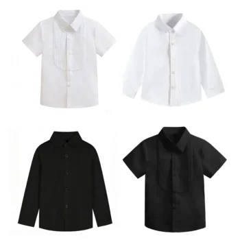 Boys' Formal Short Sleeve Shirt
