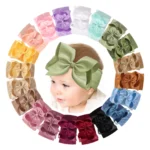 Baby Headband Set with Soft Bows