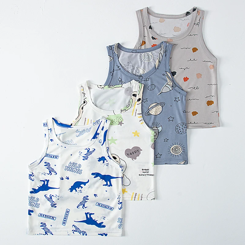 Kids' All-Season Solid Color T-Shirt