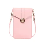 Shoulder Bag with Lock and Touch Screen