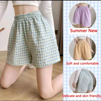 Oversized Home High-Waisted Shorts