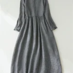 Plaid Autumn Dress — Image 2