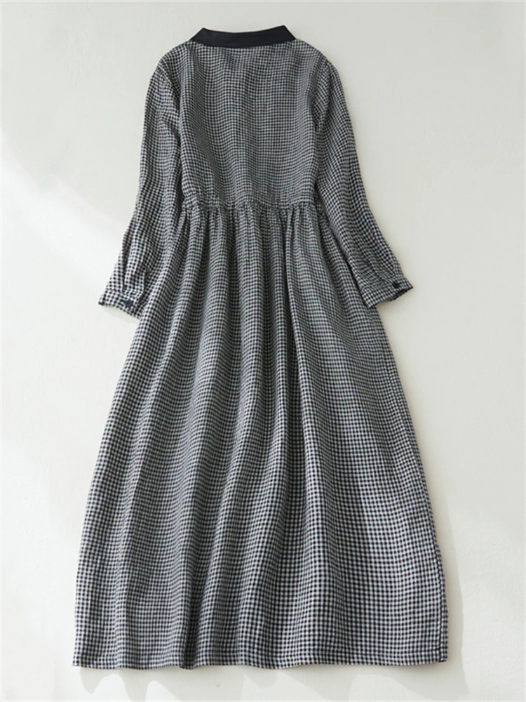 Plaid Autumn Dress