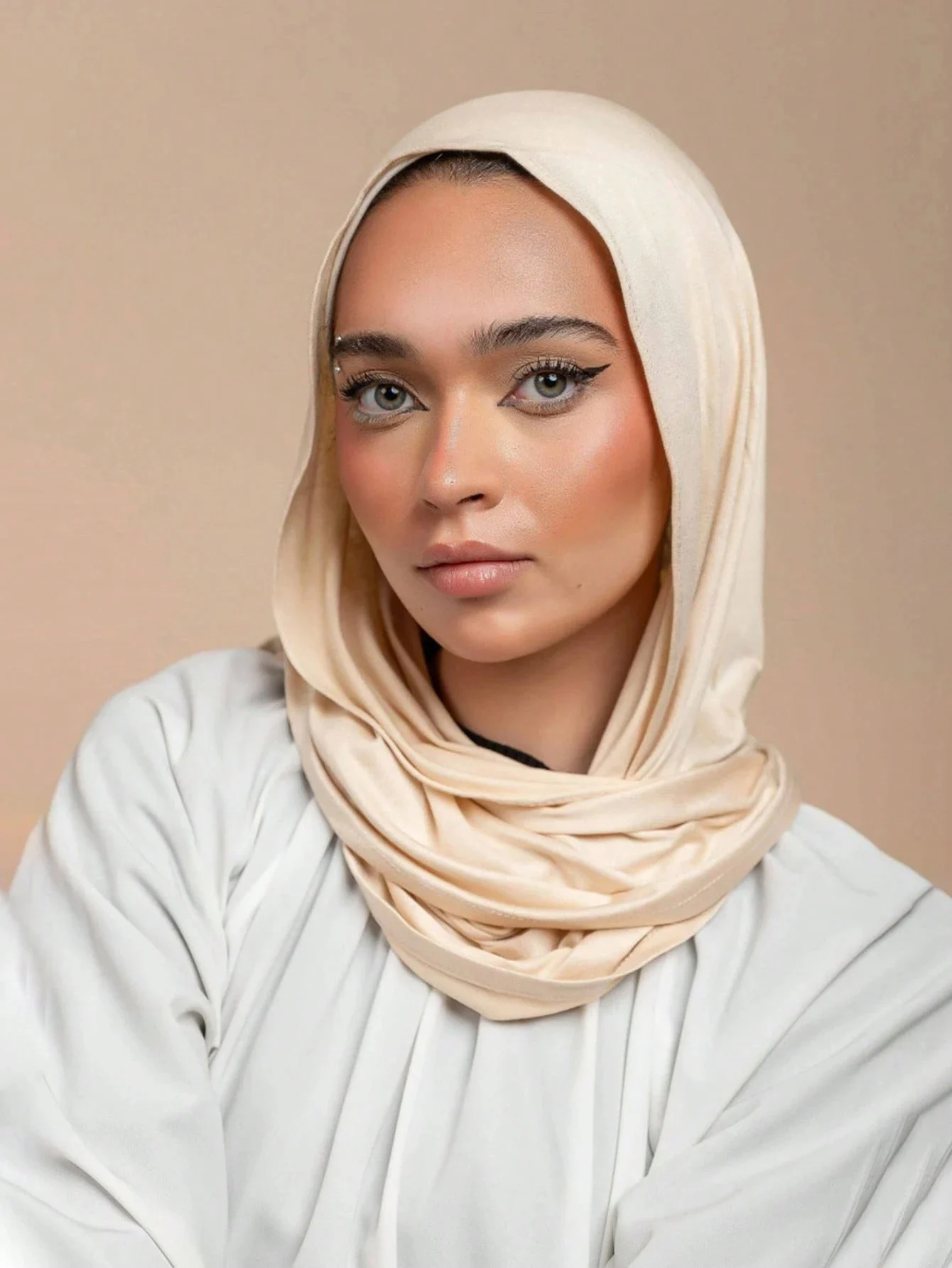 Hijab Underscarf with Criss-Cross Design
