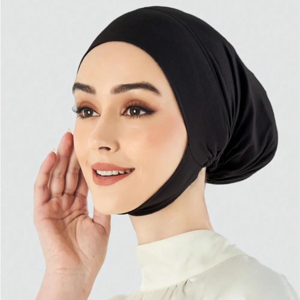 2-Piece Solid Hijab