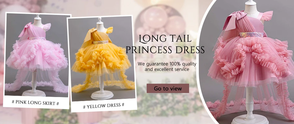 Girls' Elegant Long Dress — Image 8