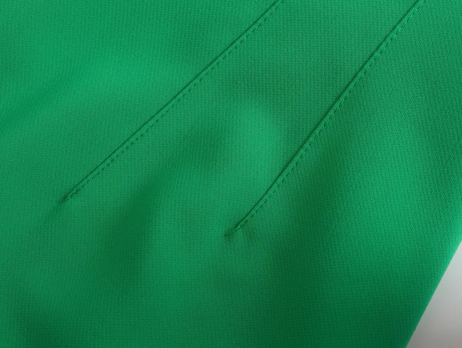 High Waist Straight Pants with Pockets and Front Zipper