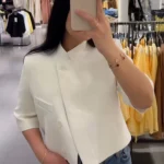 Casual Turtleneck Blazer — Image 2