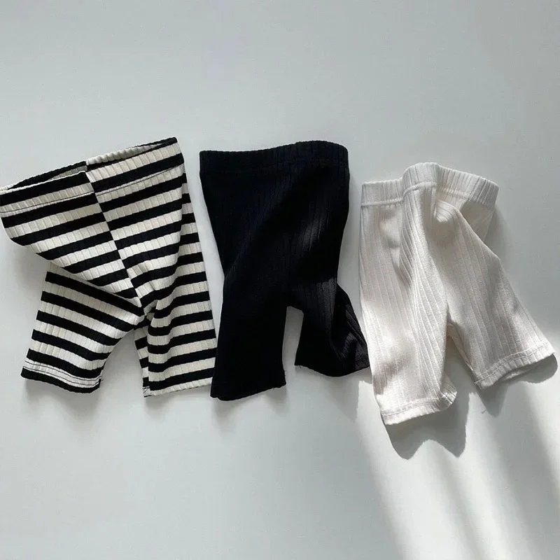 Kids' Solid Color Cotton Summer Shorts