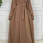 Long Modest Turkish-Style Abaya — Image 2