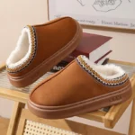 Winter Fur Platform Slippers — Image 3
