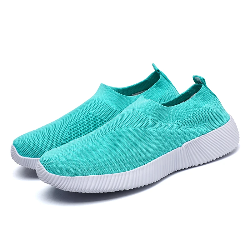 Women's Slip-On Shoes with Rubber Sole