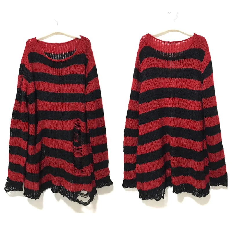 Gothic Striped Sweater