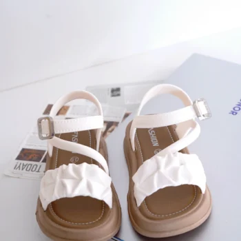 Kids' Breathable Slippers with Bow