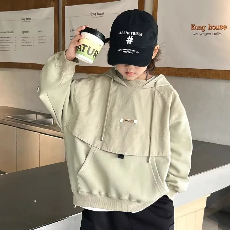 Boys' Loose Autumn Hoodie