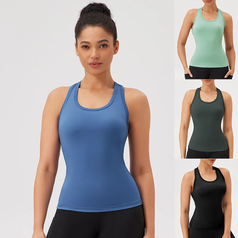 Sleeveless Yoga Fitness Shirt
