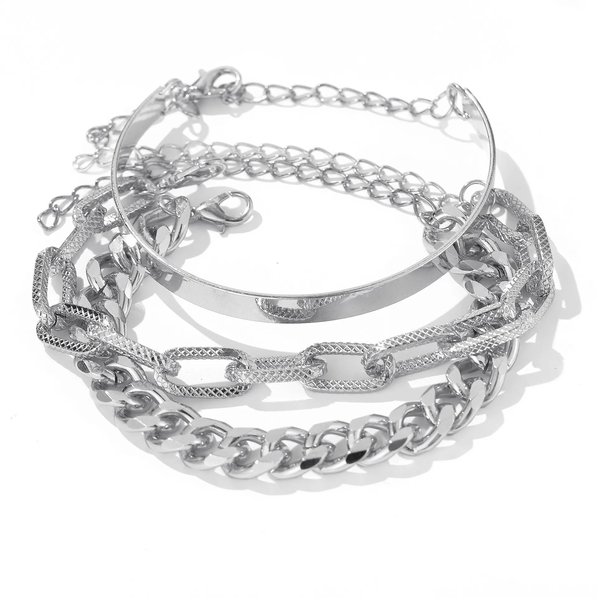 Bohemian Metal Chain Bracelet Set