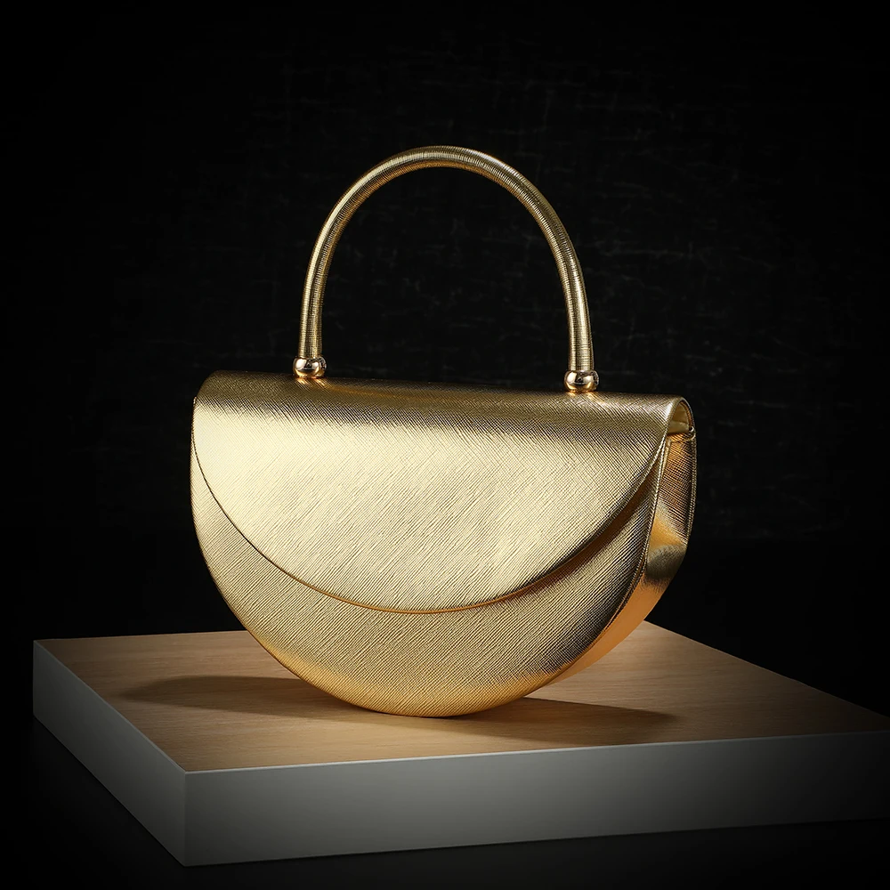Small Square Evening Bag with Simple Design