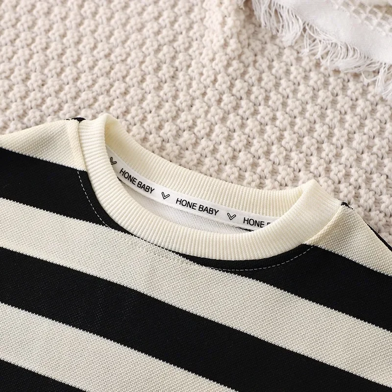 Kids' Short Sleeve Striped Summer Set