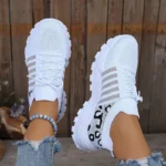 Lightweight Leopard Print Sneakers
