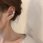 Zircon Clip-On Earrings for Unpierced Ears — Image 2