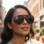 نظارة شمسية نسائية بطراز كلاسيكي — صورة 2