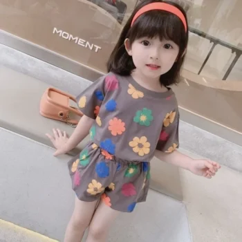 Baby Floral Summer Set