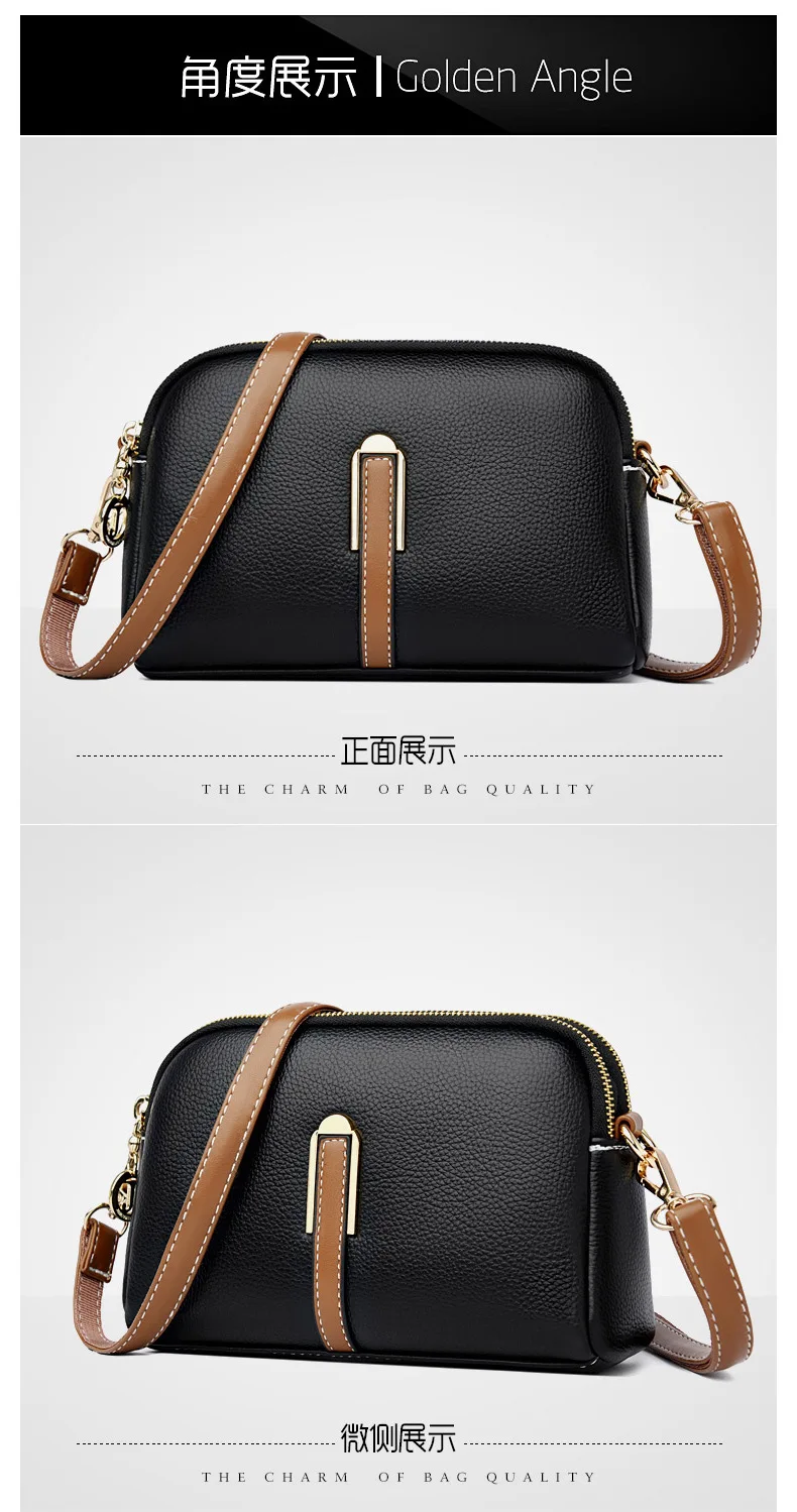 Simple Shell-Shaped Shoulder Bag