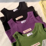 Kids' Cotton Vest and T-Shirt — Image 4